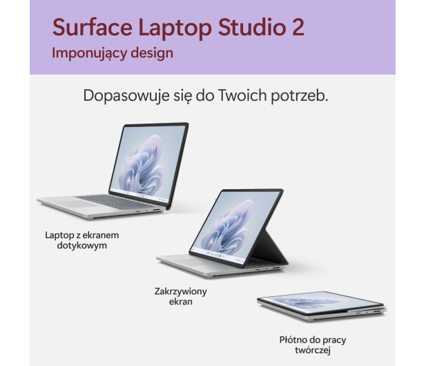 Microsoft Surface Laptop Studio 2 i7/16GB/512GB/iGPU - 1182761 - zdjęcie 11